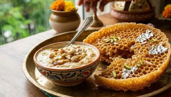 ઘેવરનો સ્વાદ બમણો કરો: ઘરે જ બનાવો પરફેક્ટ, ક્રીમી અને સ્તરવાળી રબડી