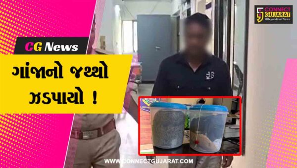 અંકલેશ્વર: પાનોલી પોલીસે રૂ.2 લાખનો ગાંજાનો જથ્થો ઝડપી પાડ્યો, આરોપીની ધરપકડ