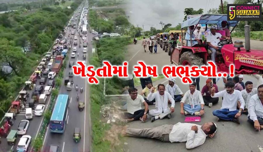 ભરૂચ : સરકાર અને પાવર ગ્રીડ કોર્પોરેશન સામે ખેડૂતોએ બાંયો ચડાવી, વિશાળ રેલી નીકળતા ખેડૂતો અને પોલીસ વચ્ચે ઘર્ષણ સર્જાયું