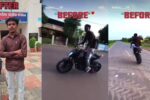ભરૂચ: વાલિયામાં જોખમી સ્ટંટ કરનાર બાઈક ચાલકની પોલીસે કરી અટકાયત, ફરી રીલ બનાવતા પોલીસે પાઠ ભણાવ્યો