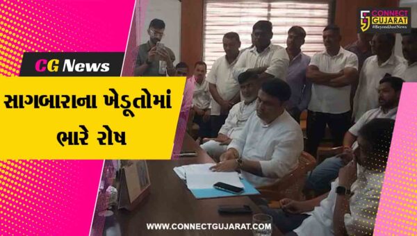 સુરત : સાગબારા જંગલ જમીન વિવાદ ઉગ્ર બન્યો,કોંગ્રેસના નેતાઓ સાથે આદિવાસી ખેડૂતોની વન વિભાગની કચેરીમાં ઉગ્ર રજૂઆત