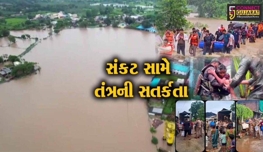 સુરત : પૂર સંકટ સામે તંત્રની સતર્કતા,NDRF, SDRF અને સેનાએ 6500થી વધુ લોકોને ઉગાર્યા