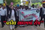 નર્મદા : બાર એસોસિએશન દ્વારા હાઇકોર્ટનાં નોટિફિકેશનનો વિરોધ,વકીલો કામગીરીથી દૂર રહ્યા