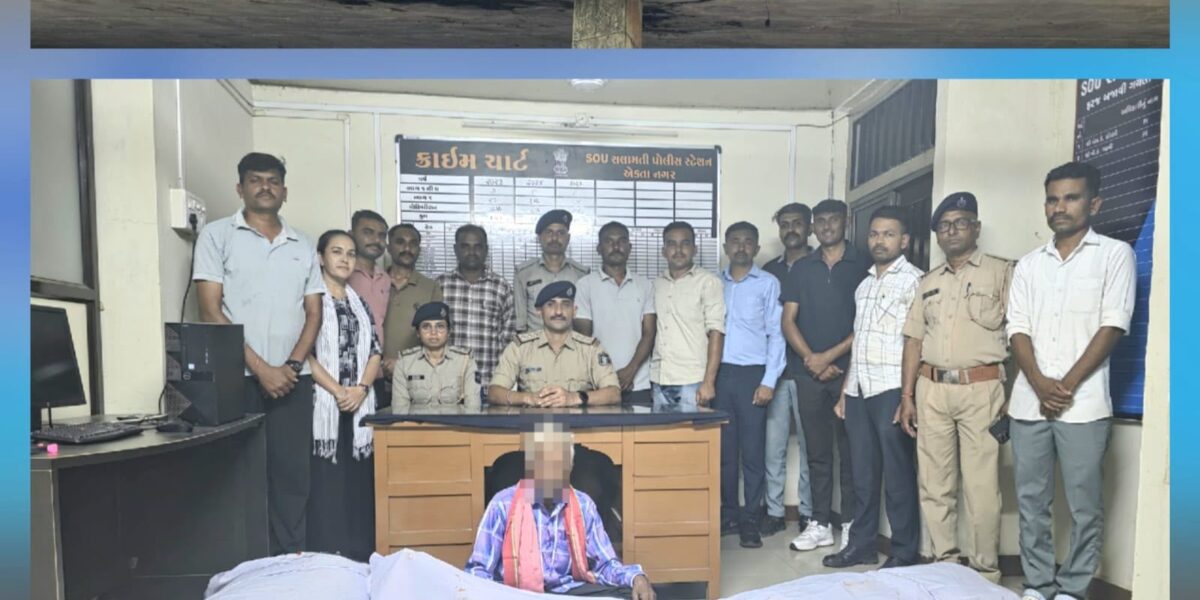 નર્મદા : ઝરવાણીમાંથી ગાંજાના ગેરકાયદેસર વાવેતરનો પર્દાફાશ, 37.5 કિલો ગાંજાના જથ્થા સાથે આરોપીની ધરપકડ…