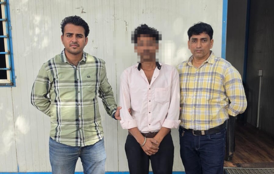 અંકલેશ્વર: ત્રણ વર્ષથી ફરાર આર્મ્સ એક્ટના આરોપીની ક્રાઇમ બ્રાન્ચે સુરતના  કામરેજ ખાતેથી કરી ધરપકડ