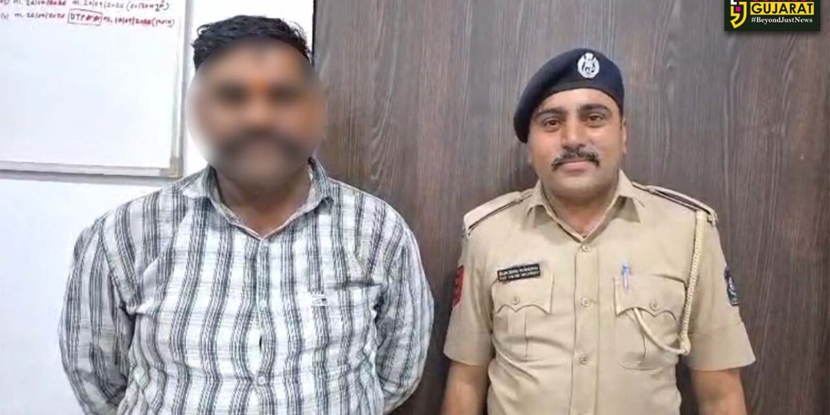 અંકલેશ્વર: GIDCના પોલીસ મથકના આર્મ્સ એકટના ગુનામાં છેલ્લા 6 વર્ષથી નાસ્તો ફરતો આરોપી ઝડપાયો
