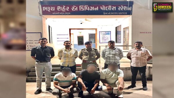 ભરૂચ: ધોળીકુઈ બજારમાં આંકડાનો જુગાર રમતા તબીબ સહિત 3 આરોપીઓની એ ડિવિઝન પોલીસે કરી ધરપકડ