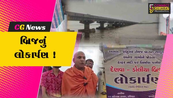 ભરૂચ: ઢાઢર નદી પર રૂ.66 કરોડના ખર્ચે નિર્માણ પામેલા દેણવા-ડોલીયા બ્રિજનું લોકાર્પણ