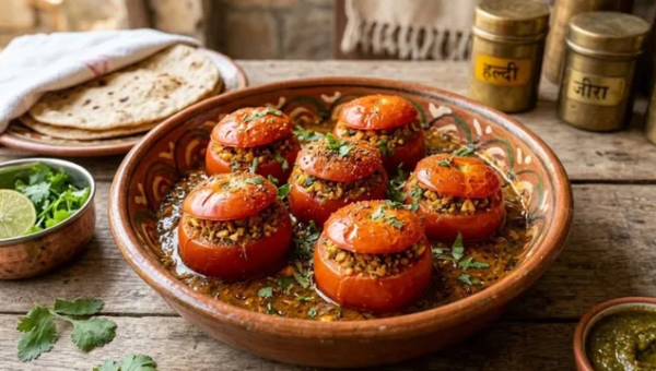 ગુજરાતી સ્ટફ્ડ ટામેટા: સ્વાદ એવો કે રેસ્ટોરન્ટ ભૂલી જશો, વાંચો રેસીપી!