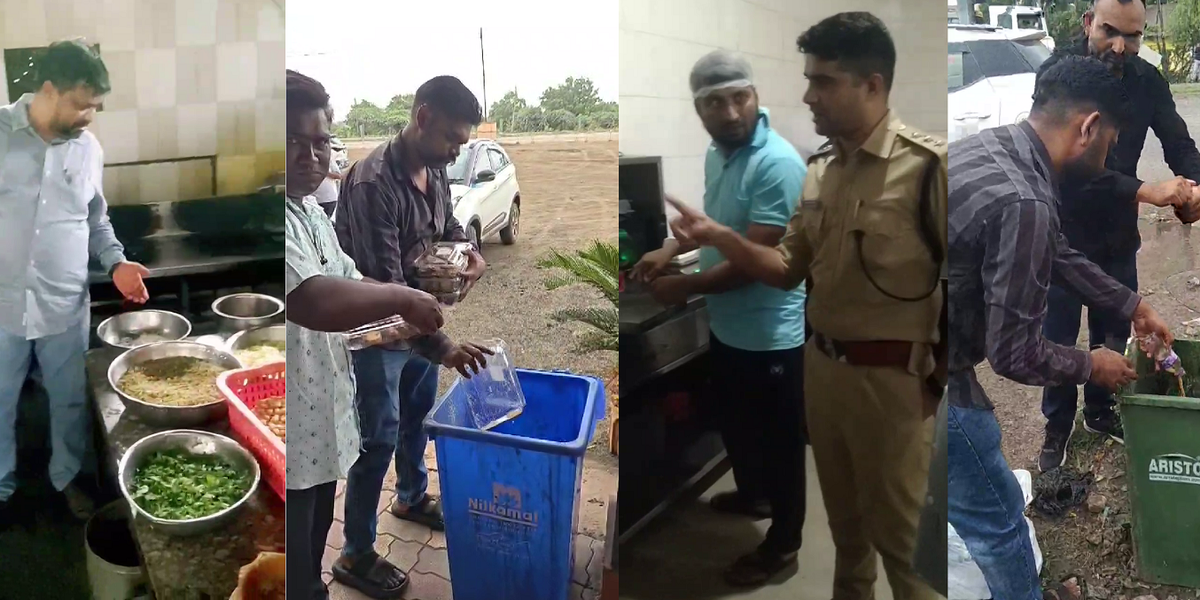 ભરૂચ: ઝઘડિયામાં તંત્ર દ્વારા હોટલોમાં ચેકીંગ હાથ ધરાયુ, અખાદ્ય ચીજવસ્તુઓનો નાશ કરાયો