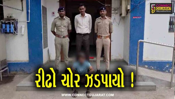 ભરૂચ: કતોપોર બજારમાં એક જ રાતમાં 4 દુકાનોને નિશાન બનાવનાર રીઢો ચોર ઝડપાયો, CCTV ફૂટેજ પણ આવ્યા હતા બહાર