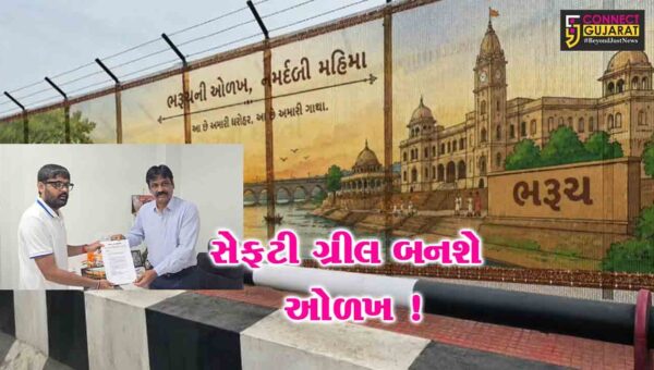 ભરૂચ:નર્મદા મૈયા બ્રિજની સેફ્ટી ગ્રીલ પર ઐતિહાસિક વારસાની ઝાંખી અંગેની પેઇન્ટિંગ તૈયાર કરવા રજુઆત