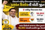 પ્રશાંત કિશોરે ભાજપના 30 વર્ષના ગઢમાં પાડ્યું ગાબડું,મોટી લીડ સાથે મેળવી જીત
