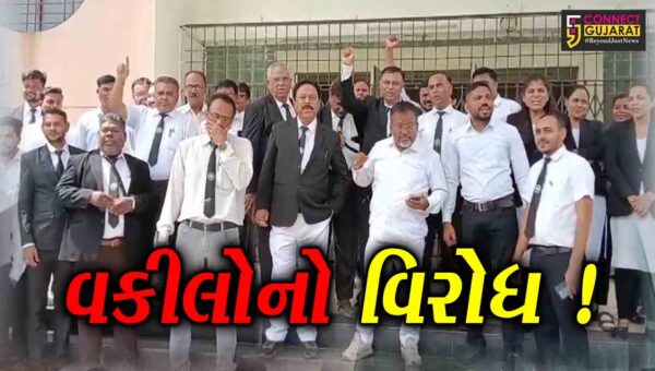 અંકલેશ્વર: હાઈકોર્ટના નવા નિયમો સામે વકીલોનો ઉગ્ર વિરોધ, પરિપત્રની હોળી કરી વિરોધ નોંધાવ્યો