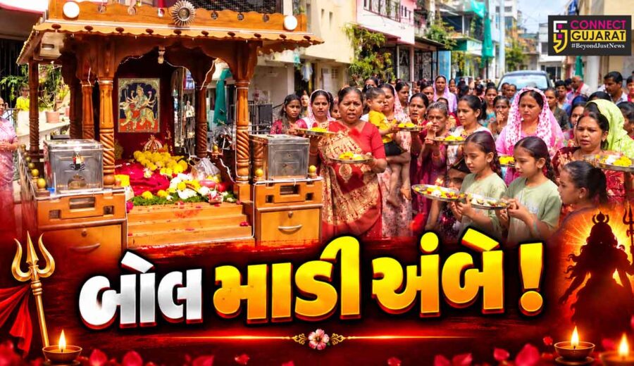 ભરૂચ: ઝઘડિયાથી અંબાજી પગપાળા સંઘનું ભવ્ય સ્વાગત કરાયુ, ધાર્મિક માહોલ જોવા મળ્યો
