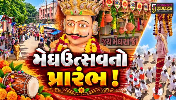 ભરૂચ: 250 વર્ષથી ઉજવાતા મેઘ-છડી ઉત્સવનો પ્રારંભ, 4 દિવસ શ્રદ્ધાળુઓનો મહાસાગર ઉમટશે