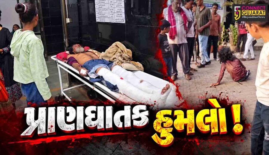ભાવનગર : સીદસર પાસે સરેઆમ હિંસક હુમલો,ભાઈ-બહેનને ધોકાવાયા બાદ પિતા પર તીક્ષ્ણ હથિયાર વડે પ્રાણઘાતક પ્રહાર