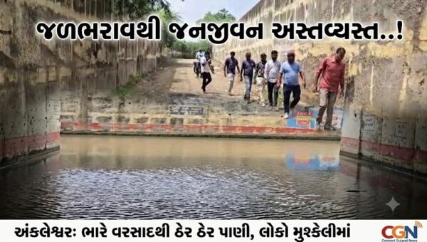 ભરૂચ : ઝઘડીયાના રાજપારડી-માધવપુરા રેલવે ગરનાળામાં કાયમી જળભરાવથી ગ્રામજનોને ભારે હાલાકી..!
