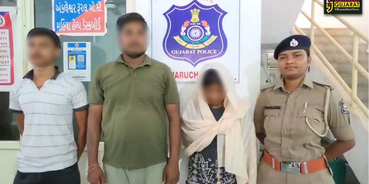 અંકલેશ્વર: દમણથી પાયલોટિંગ કરી લવાતો વિદેશી દારૂનો જથ્થો ક્રાઇમ બ્રાન્ચે ઝડપી પાડ્યો, ₹5.12 લાખનો મુદ્દામાલ જપ્ત 