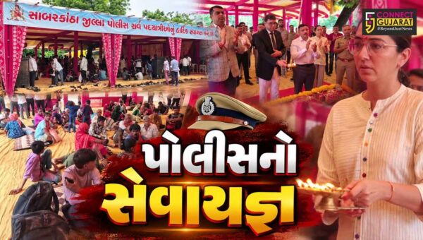 સાબરકાંઠા : પોલીસનો પ્રજની સુરક્ષા સાથે સેવા યજ્ઞ,અંબાજી પદયાત્રીઓ માટે વિસામાની કરી અદભૂત વ્યવસ્થા