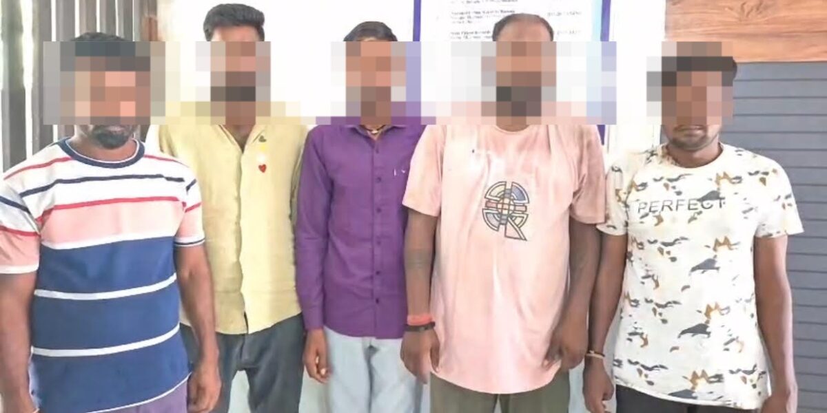 અંકલેશ્વર : સારંગપુર ગામમાં જુગાર રમતા 5 જુગારીઓને 88 હજારથી  વધુના મુદ્દામાલ સાથે ક્રાઇમ બ્રાન્ચે ઝડપી પાડ્યા