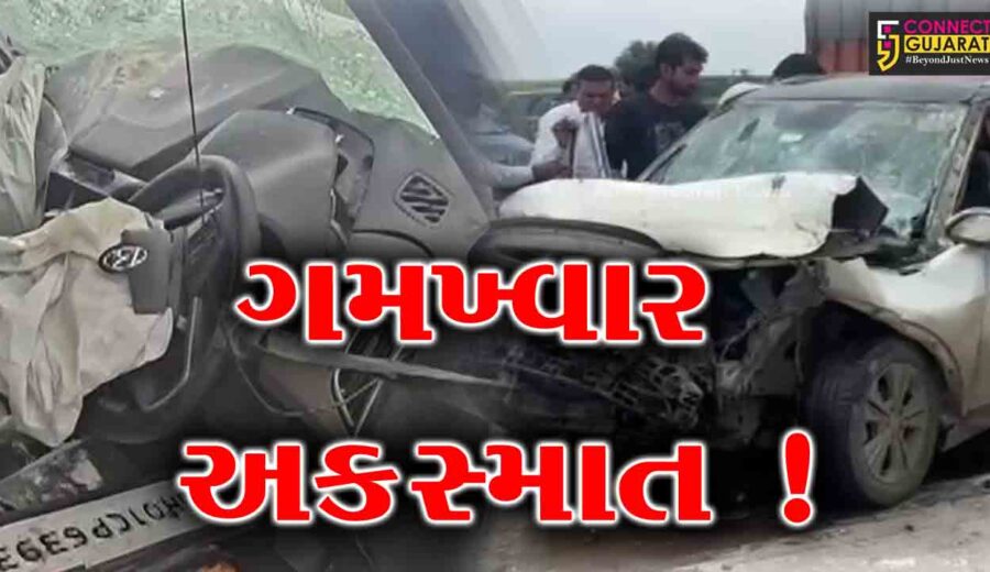 ભરૂચ:આમોદના માતર નજીક દિલ્હી-મુંબઈ એક્સપ્રેસ વે પર ગમખ્વાર અકસ્માત 