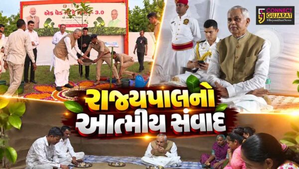 નર્મદા :  રાજ્યપાલ આચાર્ય દેવવ્રતજીએ  નવા ભીલવશી ગામે રાત્રિસભા યોજી ગ્રામજનો સાથે સાધ્યો આત્મીય સંવાદ
