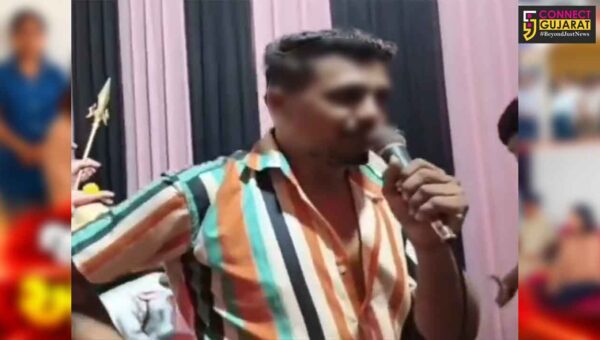અંકલેશ્વર: તલાવીયાવાડમાં ગણેશ પંડાલમાં જાહેરમાં અભદ્ર ટિપ્પણી કરનાર યુવાનની પોલીસે કરી અટકાયત, જાહેરમાં માફી મંગાવી કાયદાનું કરાવ્યું ભાન