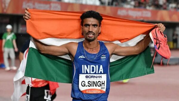 એશિયન ગેમ્સ 2026: ગુલવીર સિંહે 10,000 મીટરમાં જીત્યો સિલ્વર મેડલ