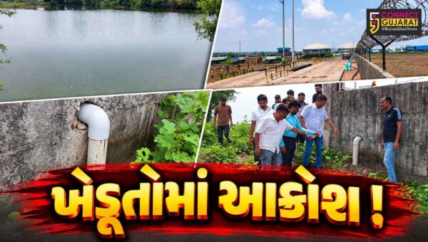 અંકલેશ્વર: સેંગપુર ગામના તળાવનું પાણી ખાનગી કંપનીને આપતું હોવાના આક્ષેપ,ખેડૂતોમાં રોષ