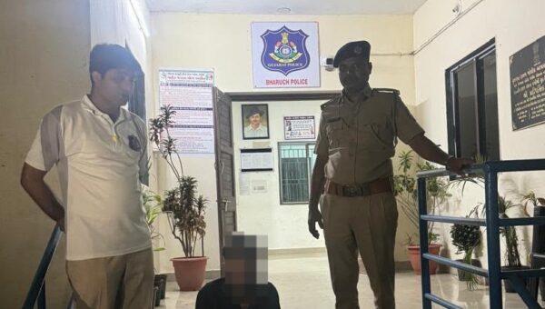ભરૂચ: હાંસોટ પોલીસે ભાવનગરના પાલીતાણા રૂરલ પોલીસના પોકસોના ગુનામાં ફરાર આરોપીની કરી ધરપકડ