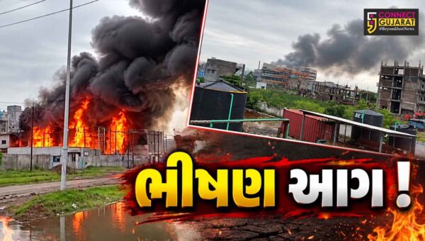 ભરૂચ: સાયખા GIDCની મોરડિયા ફાર્મા કંપનીમાં ભીષણ આગ, સોલ્વન્ટના ડ્રમ ફાટતા ભયનો માહોલ