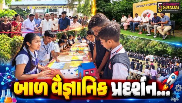 અંકલેશ્વર GIDC વિસ્તાર સ્થિત તક્ષશીલા વિદ્યાલયમાં ક્લસ્ટર કક્ષાનો ‘બાળ વૈજ્ઞાનિક મેળો’ યોજાયો…