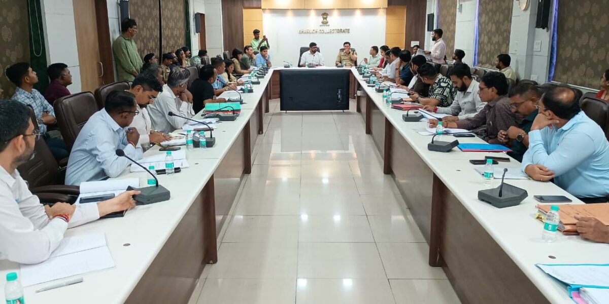 ભરૂચ: કલેકટર ડો.નવનાથ ગવ્હાણેની અધ્યક્ષતામાં સ્વાગત ફરિયાદ નિવારણ કાર્યક્રમ યોજાયો 