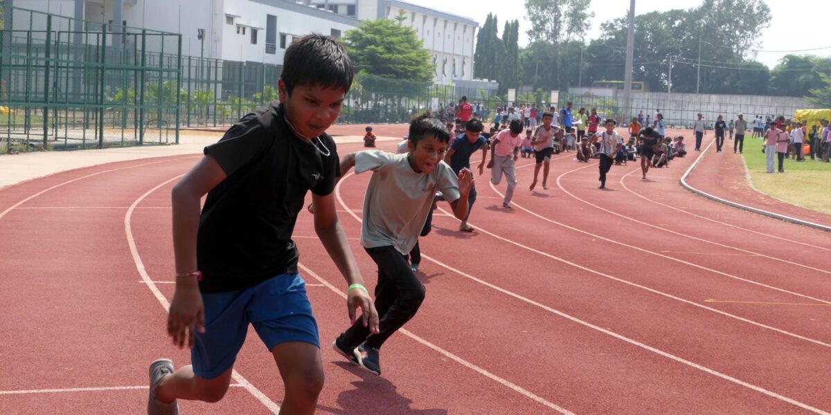 નર્મદા જિલ્લાના રાજપીપળા સ્પોર્ટ્સ કોમ્પ્લેક્સ ખાતે તાલુકા કક્ષાની એથ્લેટિક્સ સ્પર્ધાનો ભવ્ય પ્રારંભ