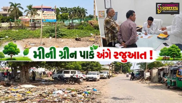 ભરૂચ: કચરાના સ્પોટને મિની ગ્રીન પાર્કમાં ફેરવવાની માંગ, ચીફ ઓફિસરને કરવામાં આવી રજુઆત
