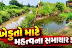 અંકલેશ્વર: ઉકાઈ કેનાલમાં 16 નવેમ્બરથી 13 ફેબ્રુઆરી સુધી સિંચાઈ માટેનું પાણી બંધ રહેશે, નહેરોના આધુનિકીકરણના કારણે લેવાયો નિર્ણય