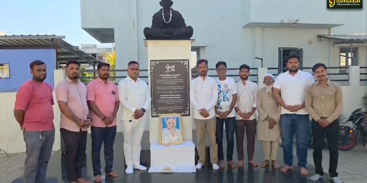 ભરૂચ: આમોદના ઐતિહાસિક ગાંધી આશ્રમમાં ગાંધી જયંતિની ઉજવણી,કોંગ્રેસ દ્વારા શ્રધ્ધામુસન અર્પણ કરાયા