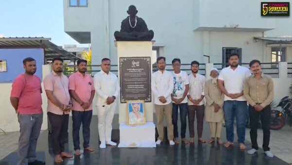 ભરૂચ: આમોદના ઐતિહાસિક ગાંધી આશ્રમમાં ગાંધી જયંતિની ઉજવણી,કોંગ્રેસ દ્વારા શ્રધ્ધામુસન અર્પણ કરાયા