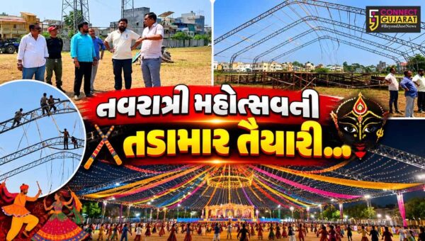 અંકલેશ્વર : ગુંજ સોશિયલ ગ્રુપ દ્વારા 11મા નવરાત્રી મહોત્સવની તડામાર તૈયારી, ગુંજ ગરબા ગ્રાઉન્ડ ખાતે આયોજકોએ કામગીરીનું નિરીક્ષણ કર્યું…