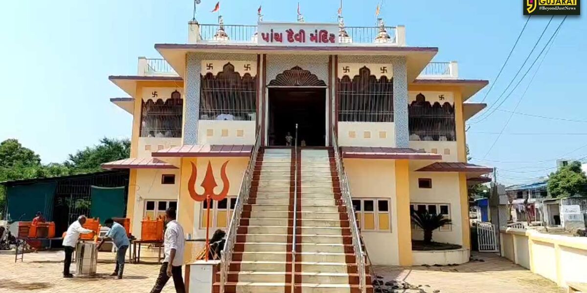 ભરૂચ: નવરાત્રીના પ્રારંભે તવરા ગામ સ્થિત પાંચ દૈવી મંદિરે માતાજીના જવારાની સ્થાપના કરાય 