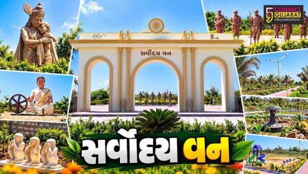પોરબંદર : દરિયાકાંઠે રૂ.20 કરોડના ખર્ચે નિર્માણ પામેલું રાજ્યનું 25મું સાંસ્કૃતિક વન ‘સર્વોદય વન’ પ્રવાસીઓ માટે આકર્ષણનું કેન્દ્ર બન્યું