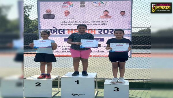 ભરૂચ: ખેલ મહાકુંભ-૨૦૨૬ની જિલ્લા કક્ષાની લૉન ટેનિસ સ્પર્ધામાં અંકલેશ્વર જીમખાનાની 2 વિદ્યાર્થીનીઓનો ઉત્કૃષ્ટ દેખાવ